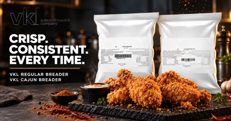 VKL Regular & Cajun Breader: Consistent Crispy Coating for Foodservice